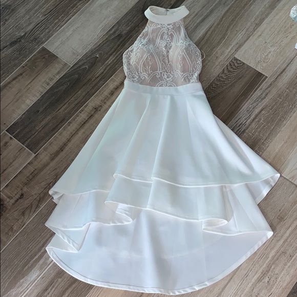 Jade Kristopher Dresses & Skirts - Jade Kristopher Ivory formal dress Gorgeous! Sz 5